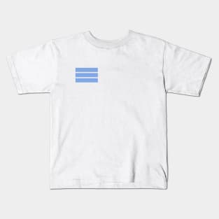 Blue Straps Kids T-Shirt